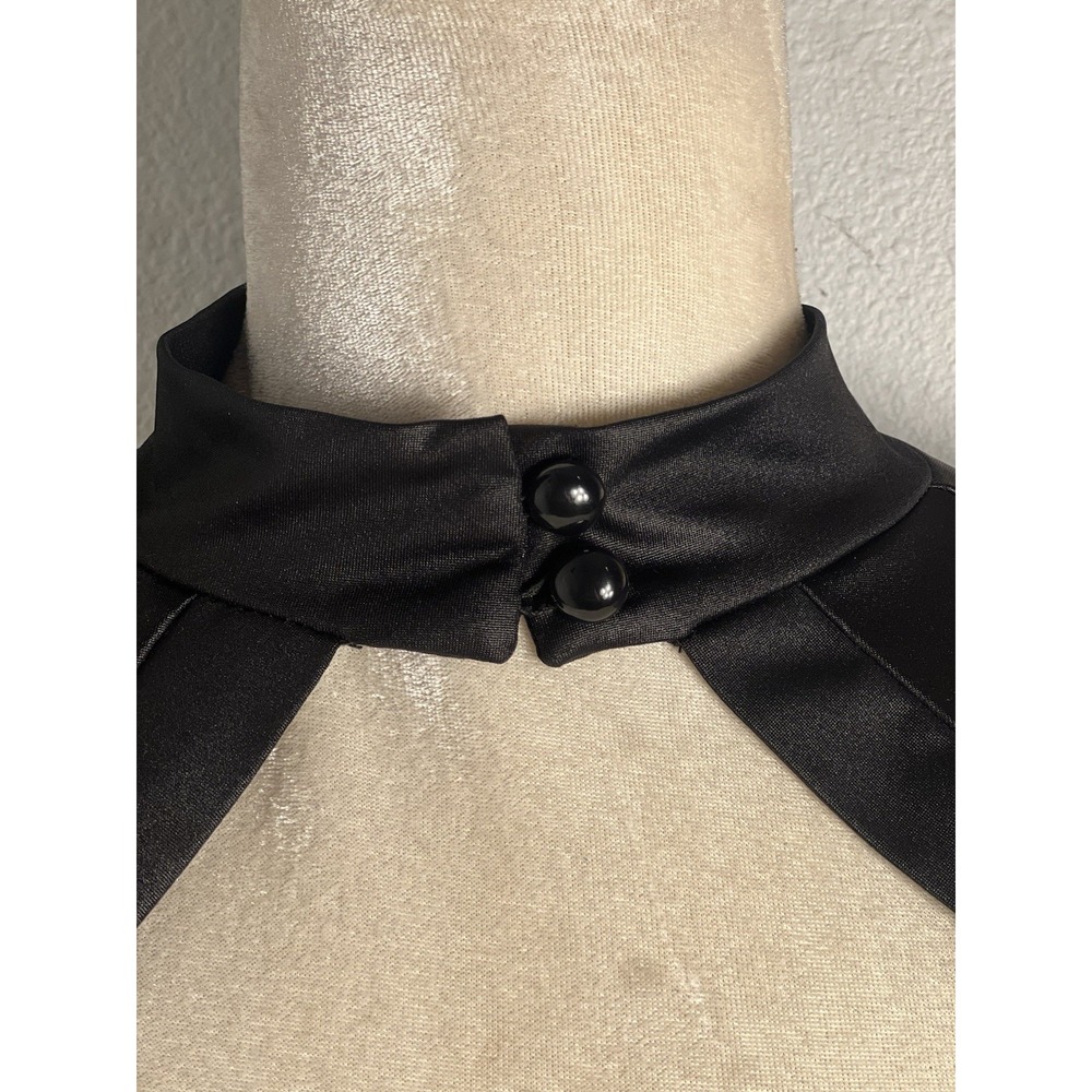 MONACO Black Long Sleeve Bolero Shrug – Private Label Cover-Up Small - Picture 4 of 6